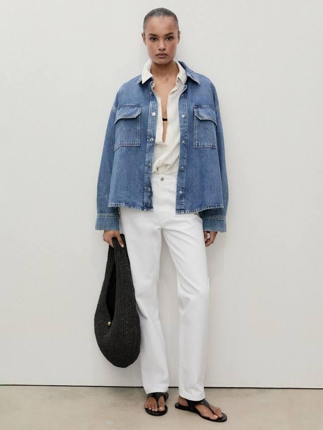 

Прямые джинсы Blanca Mango, White