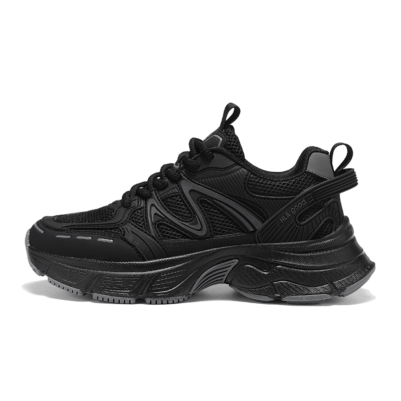 

Низкие массивные кроссовки мужские HLA, Black