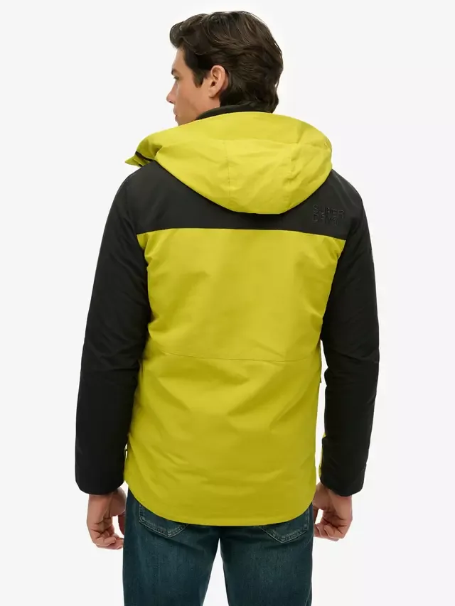 Ветровка с цветовыми блоками, восково-желтая Superdry — фото 2