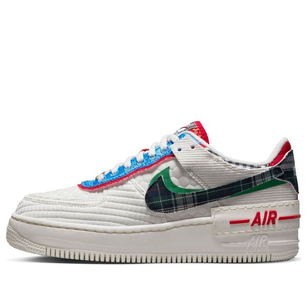 Кроссовки air force 1 low shadow 'multi-material' Nike, мультиколор