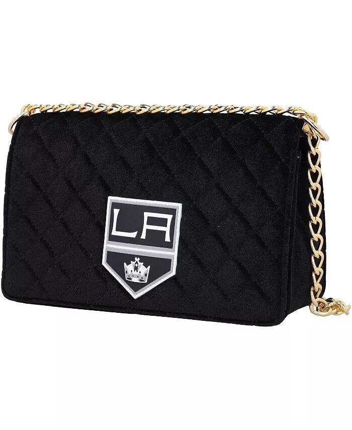 

Женская бархатная цветная сумка Los Angeles Kings Team Cuce, черный
