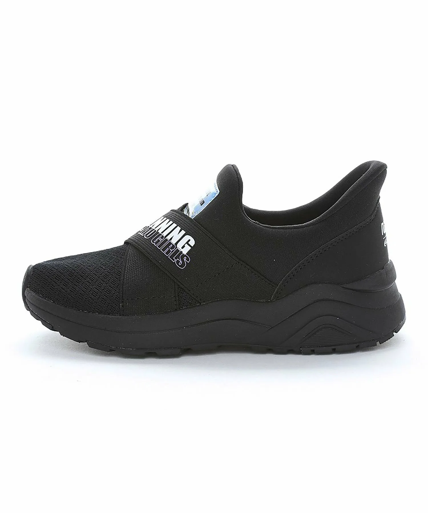Детские кроссовки MoonStar NM J144 черного цвета для девочек Ni-Mo, black — фото 4