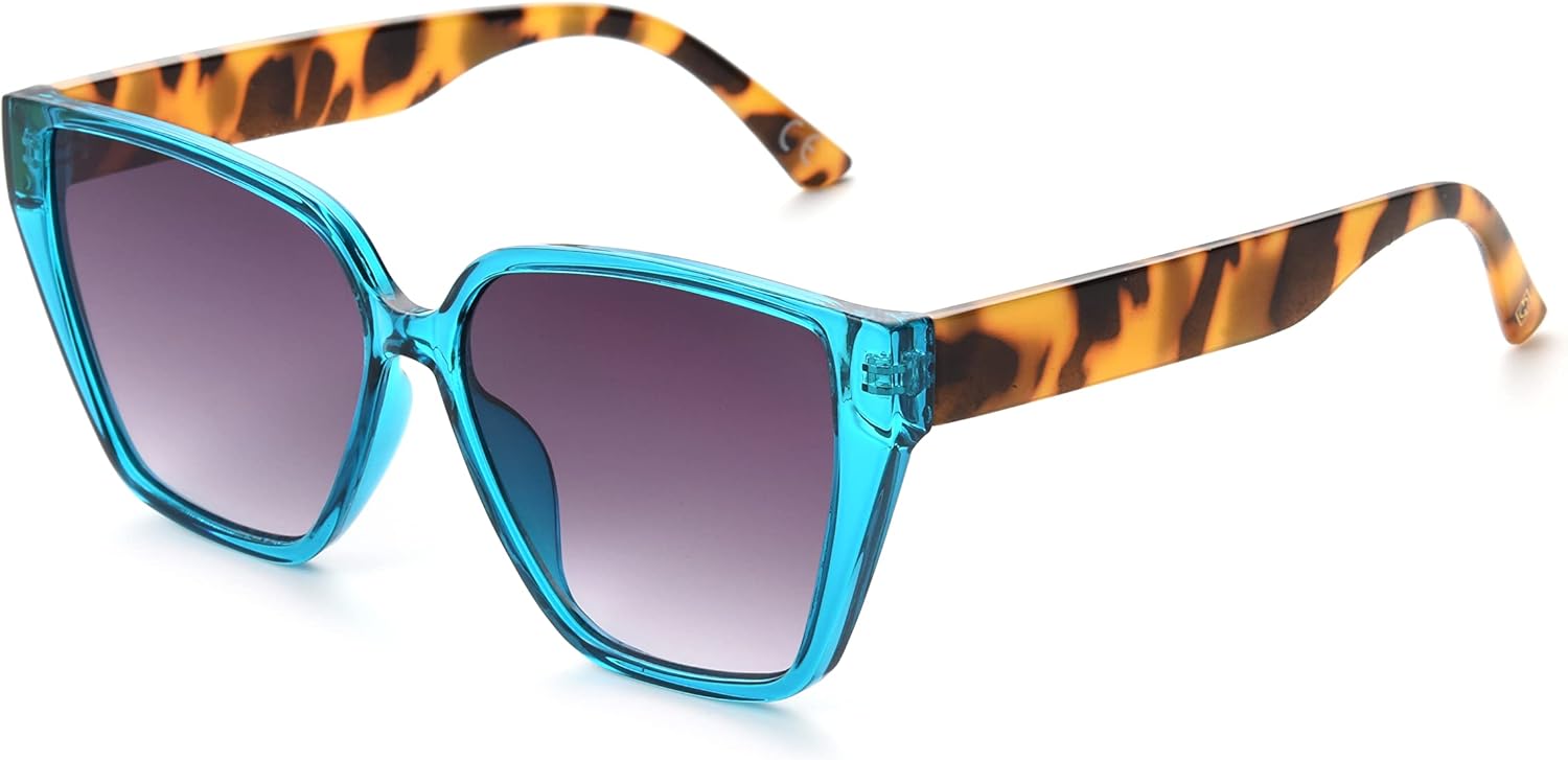 

Солнцезащитные очки Foster Grant Styles for YOU Long Beach Geometric для женщин, цвет Crystal Teal, ширина линзы: 58 мм, переносица: 14 мм, дужка: 151 мм, Crystal Teal