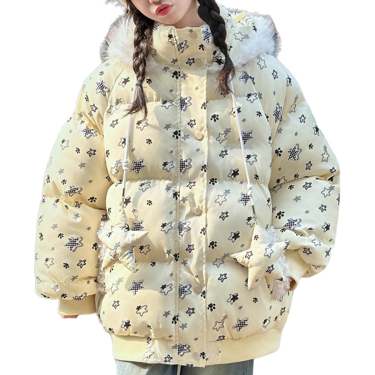 

Утепленная куртка 2025 Зима Детская Disney, желтый