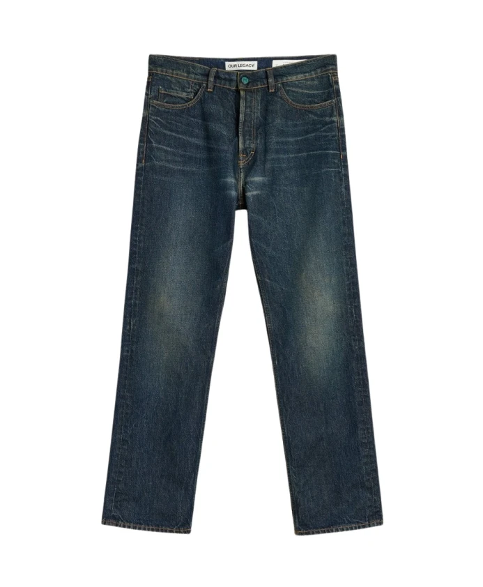 

Джинсы первого покроя Our Legacy, синий