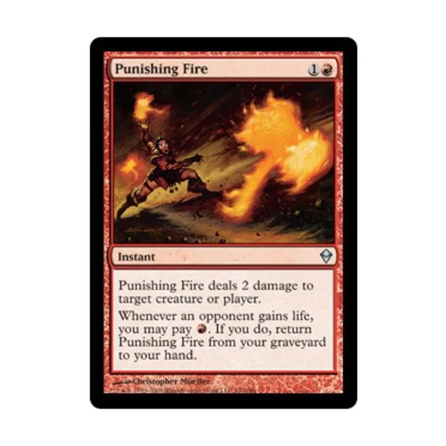 

CCG Карающий огонь (U), MTG - Zendikar
