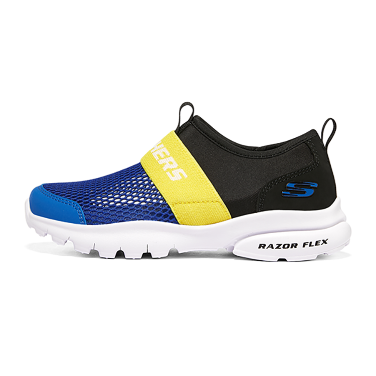 

Skechers Низкие детские кроссовки Razor Fle, королевский синий/черный