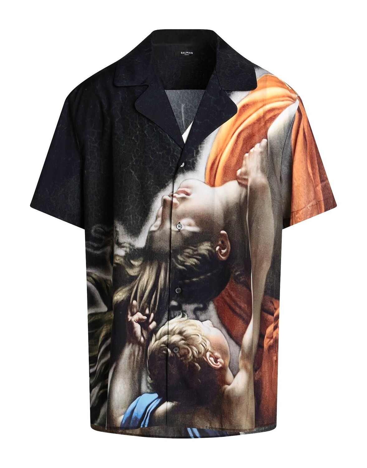 

Рубашка Balmain, черный