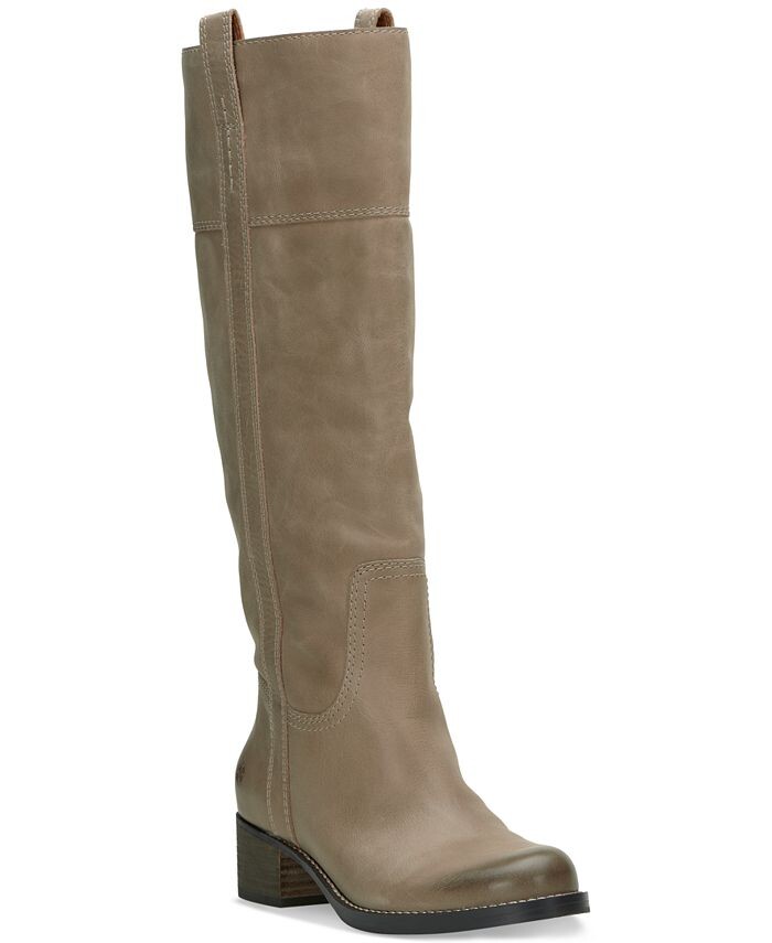 Женские сапоги до колена и широкие икры Hybiscus для верховой езды Lucky Brand, серый
