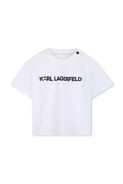 Комплект детский Karl Lagerfeld, белый — фото 3
