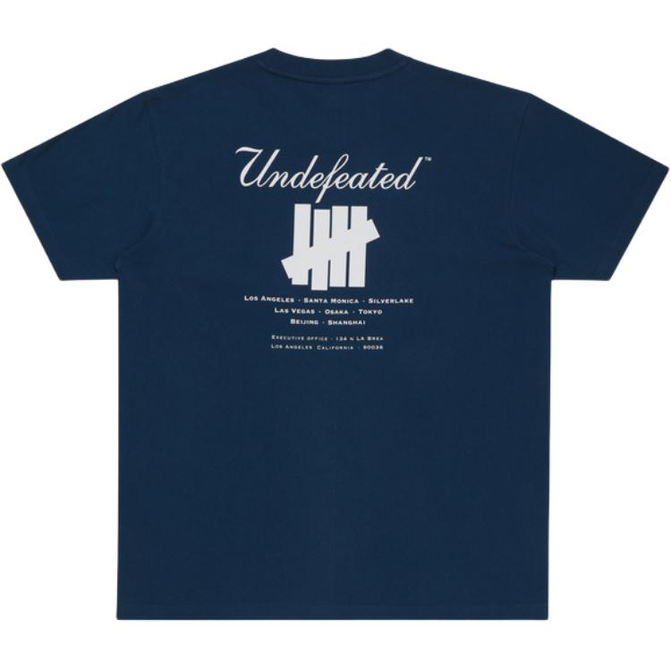 

Футболка унисекс Undefeated, синий