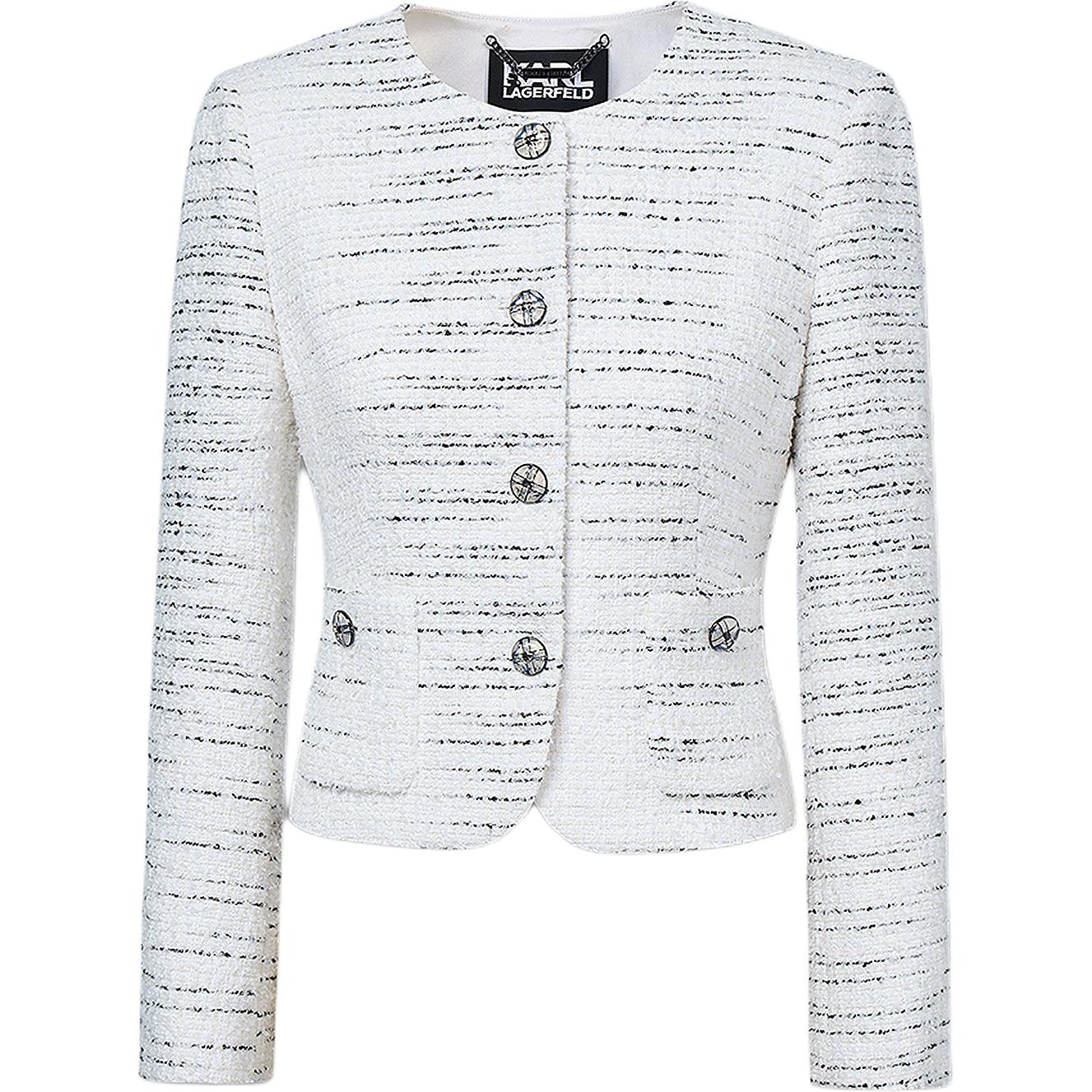 

KARL LAGERFELD / Karl Lagerfeld Jeans Куртка KARL LAGERFELD FW25 женская, White