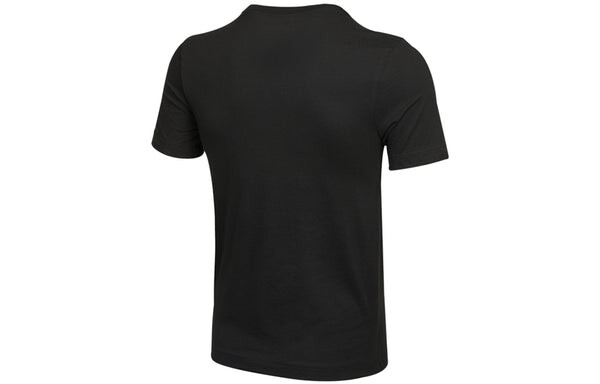 Футболка great unity ss tee1 casual sport breathable logo print short sleeves t shirt men's black Nike, черный — фото 2