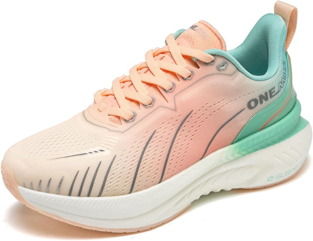 

Мужские прогулочные кроссовки ONEMIX с максимальной амортизацией и воздушной подушкой - для облегчения боли при подошвенном фасците, розовый