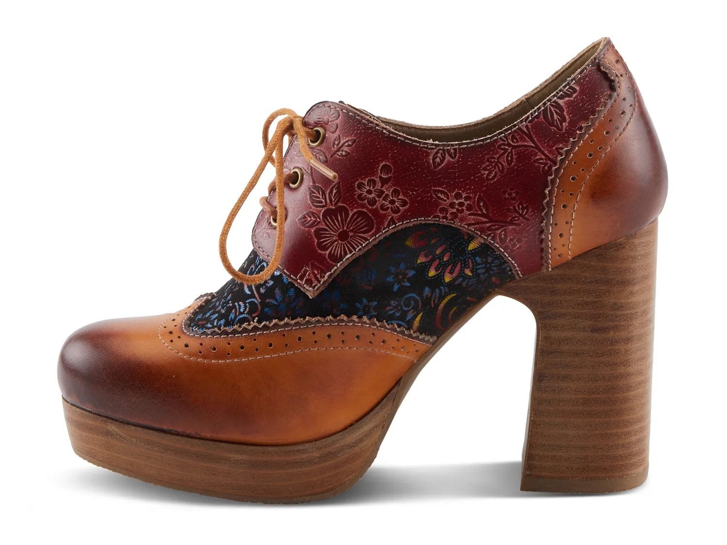 Туфли L'Artiste Tothemax Platform Pump, коричневый/мультиколор — фото 2