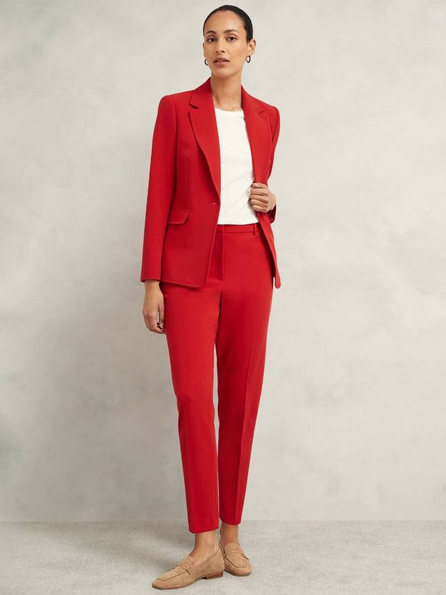 

Облегающие брюки miley slim fit Hobbs, цвет Begonia Red