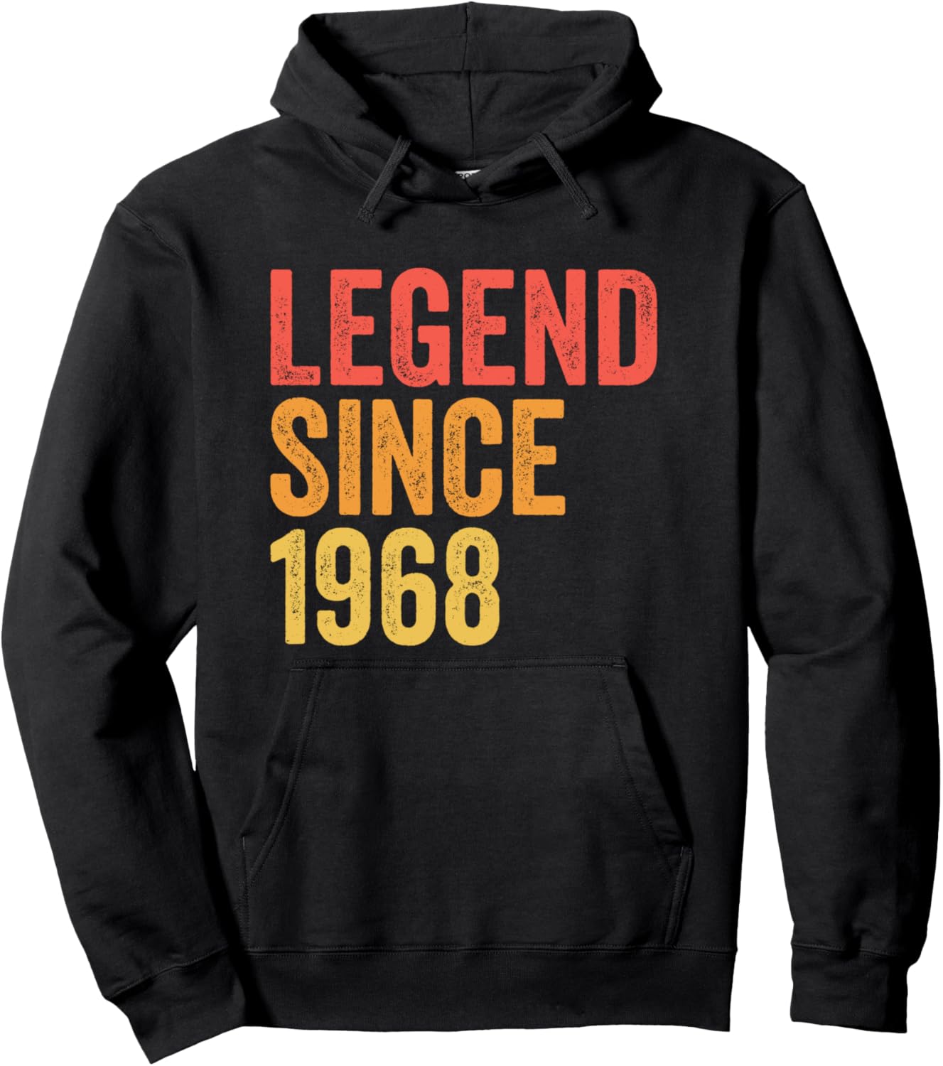 

Легенда с 1968 года. Забавный год рождения: 1968. Легенда с худи Legend Since 1968 Birthday Year, черный