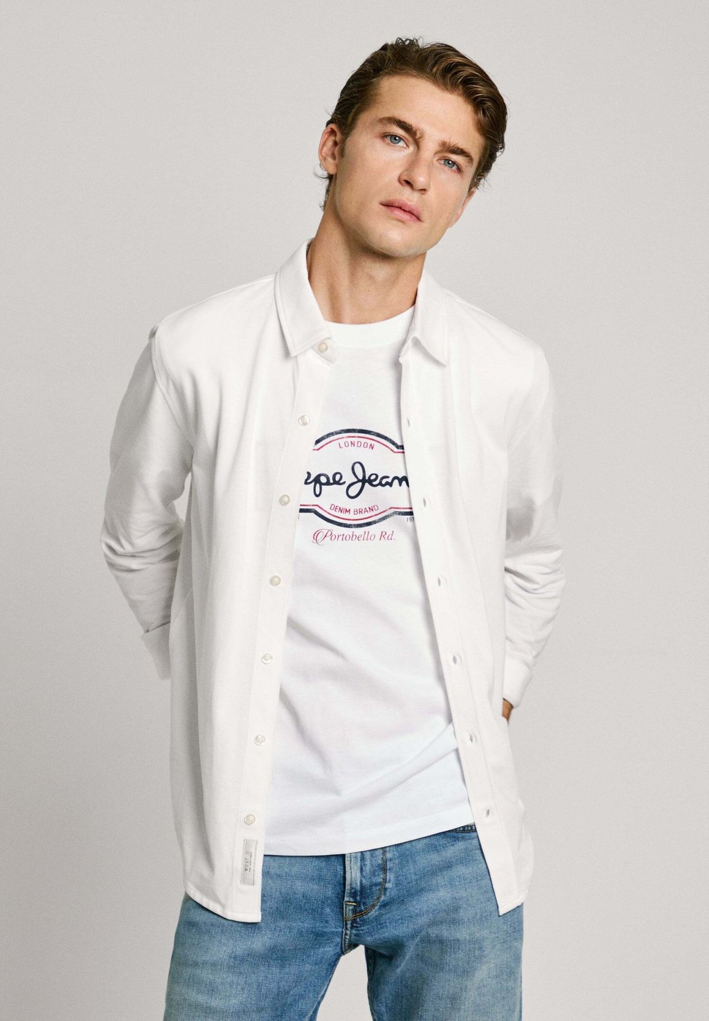 

Рубашка Pepe Jeans, белый