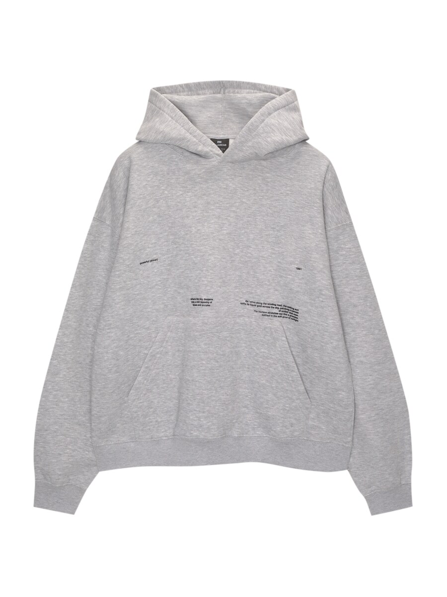 

Толстовка Pull&Bear, светло-серый