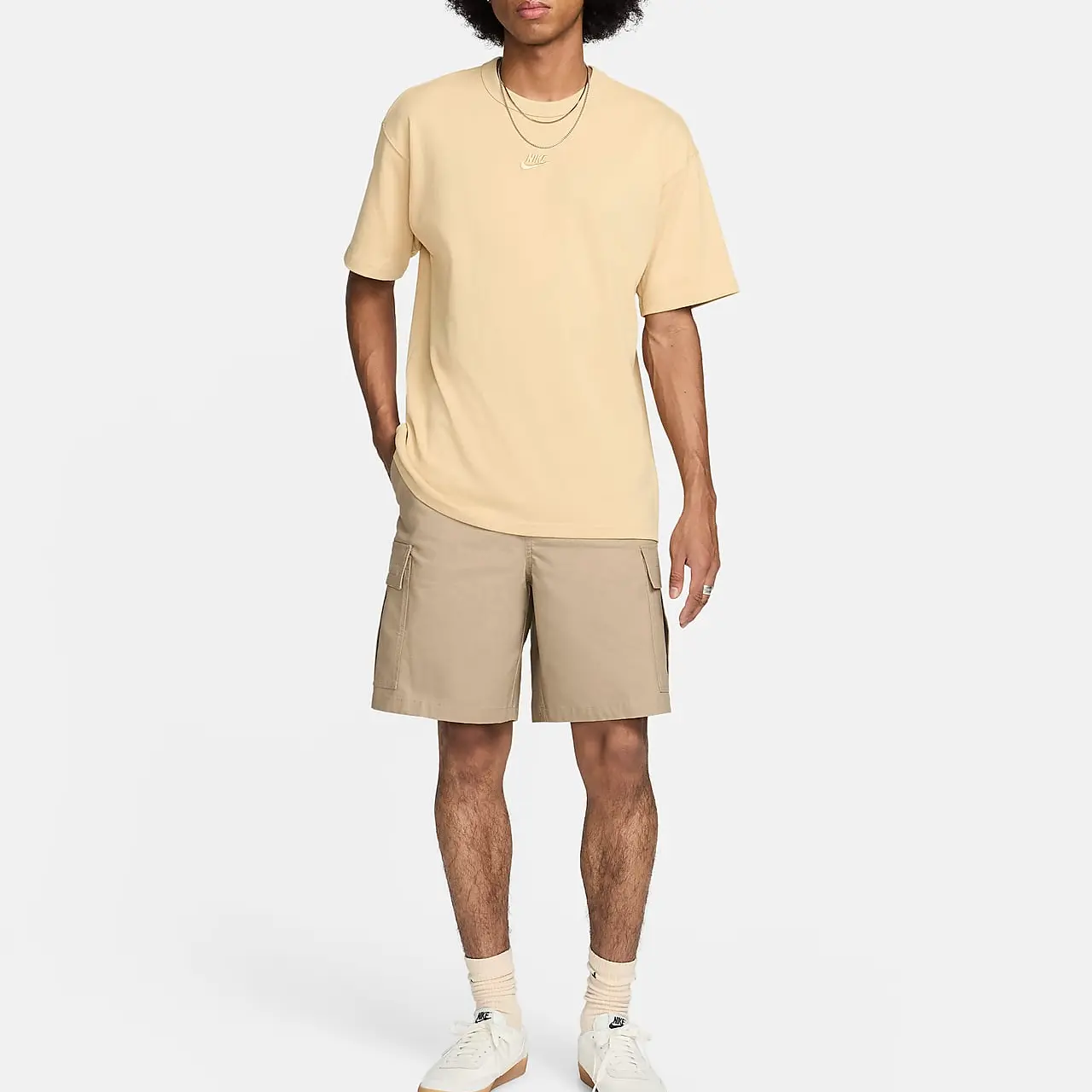 Футболка мужская Sesame Brown Nike — фото 4