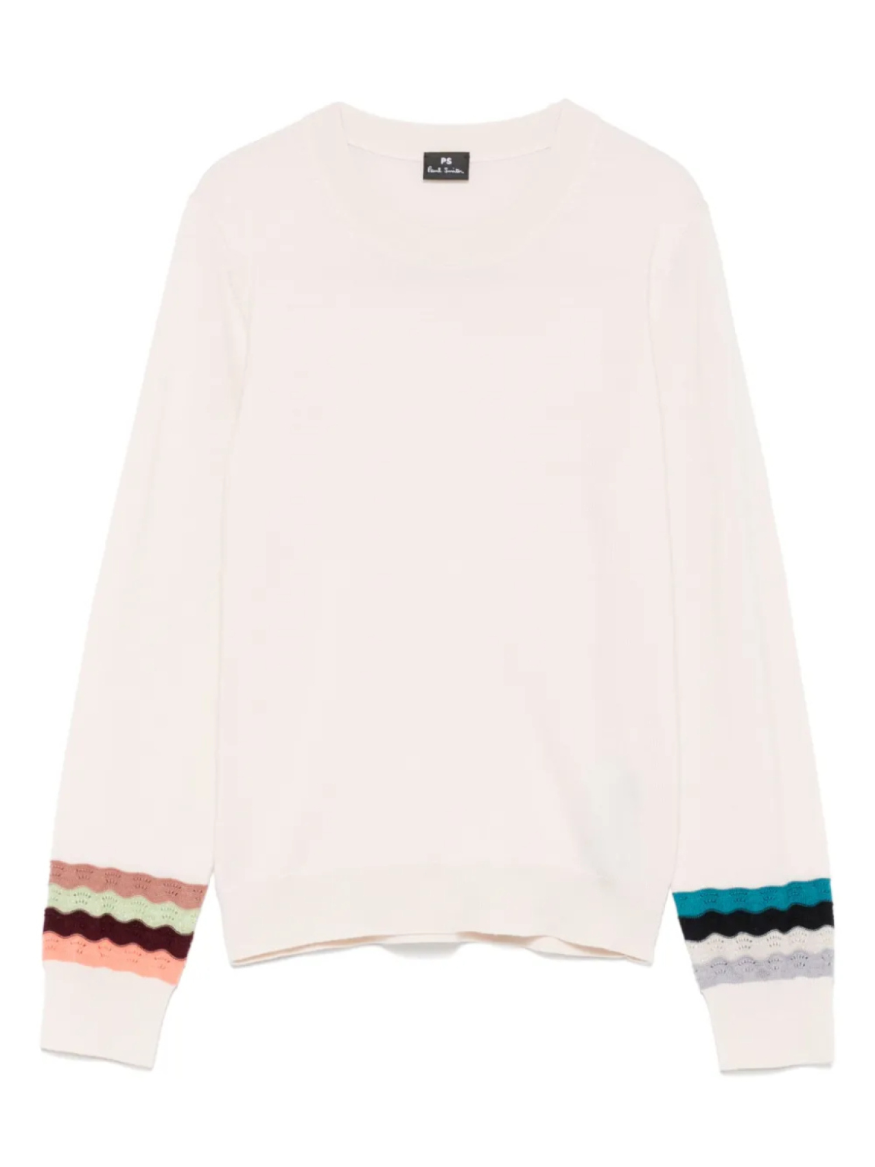 

Свитер с узором зигзаг PS Paul Smith, нейтральный