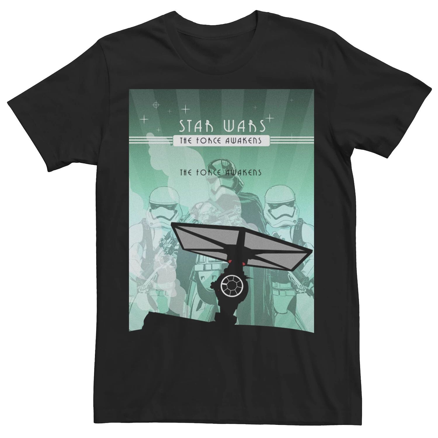 

Мужская футболка The Force Awakens TIE Fighter Crash Tee Star Wars
