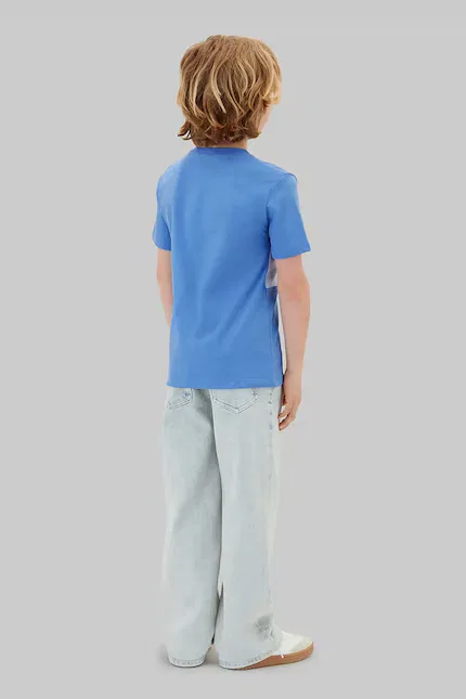 Футболка детская 2 шт Calvin Klein Jeans, синий — фото 3