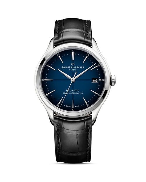 

Часы Clifton Baumatic, 40 мм Baume & Mercier, цвет Blue