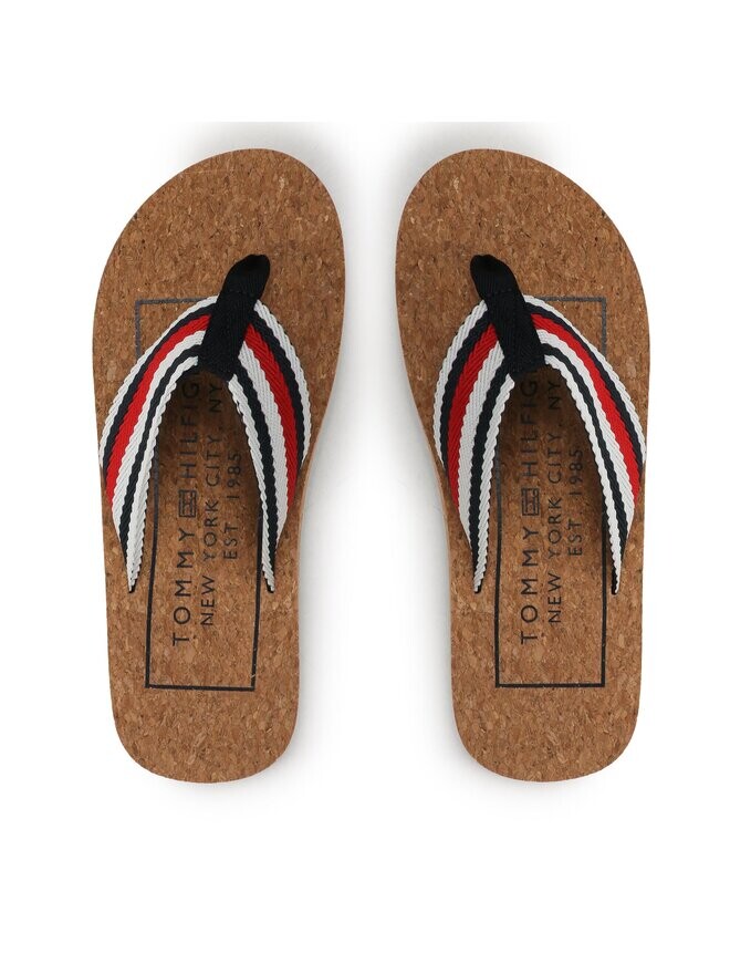 

Шлепанцы Tommy Hilfiger Cork Beach Sandal FM0FM04475, красочный