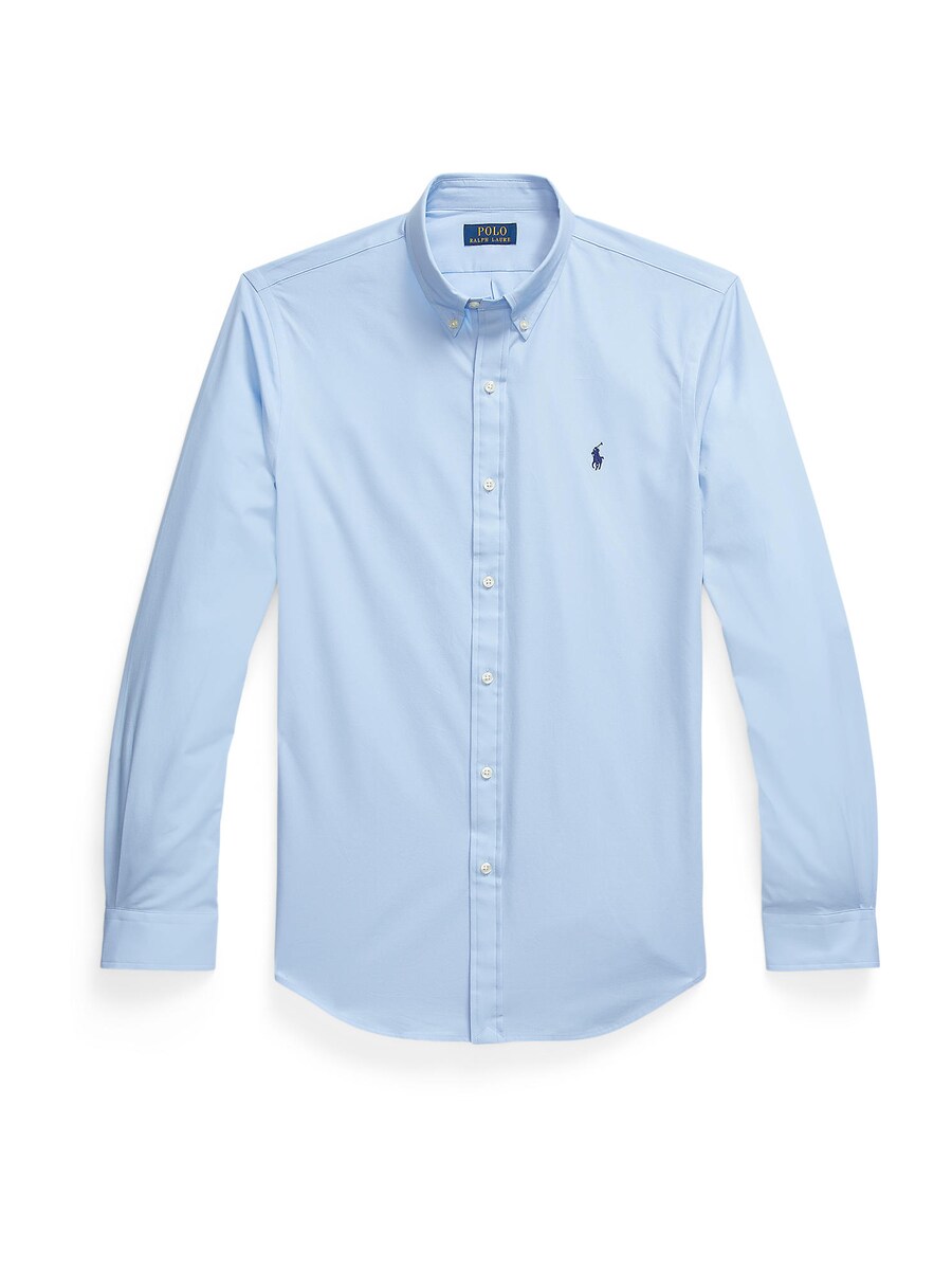 

Рубашка Slim Fit на пуговицах Polo Ralph Lauren, светло-синий