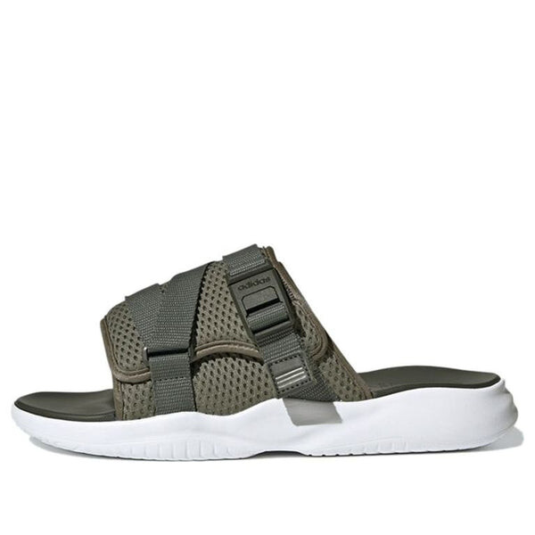 

Тапочки neo utx sandal 'dark green white' Adidas, зеленый