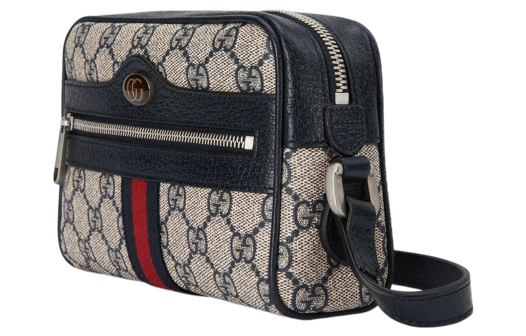 Женская сумка через плечо Gucci Ophidia Миниатюрная — фото 2