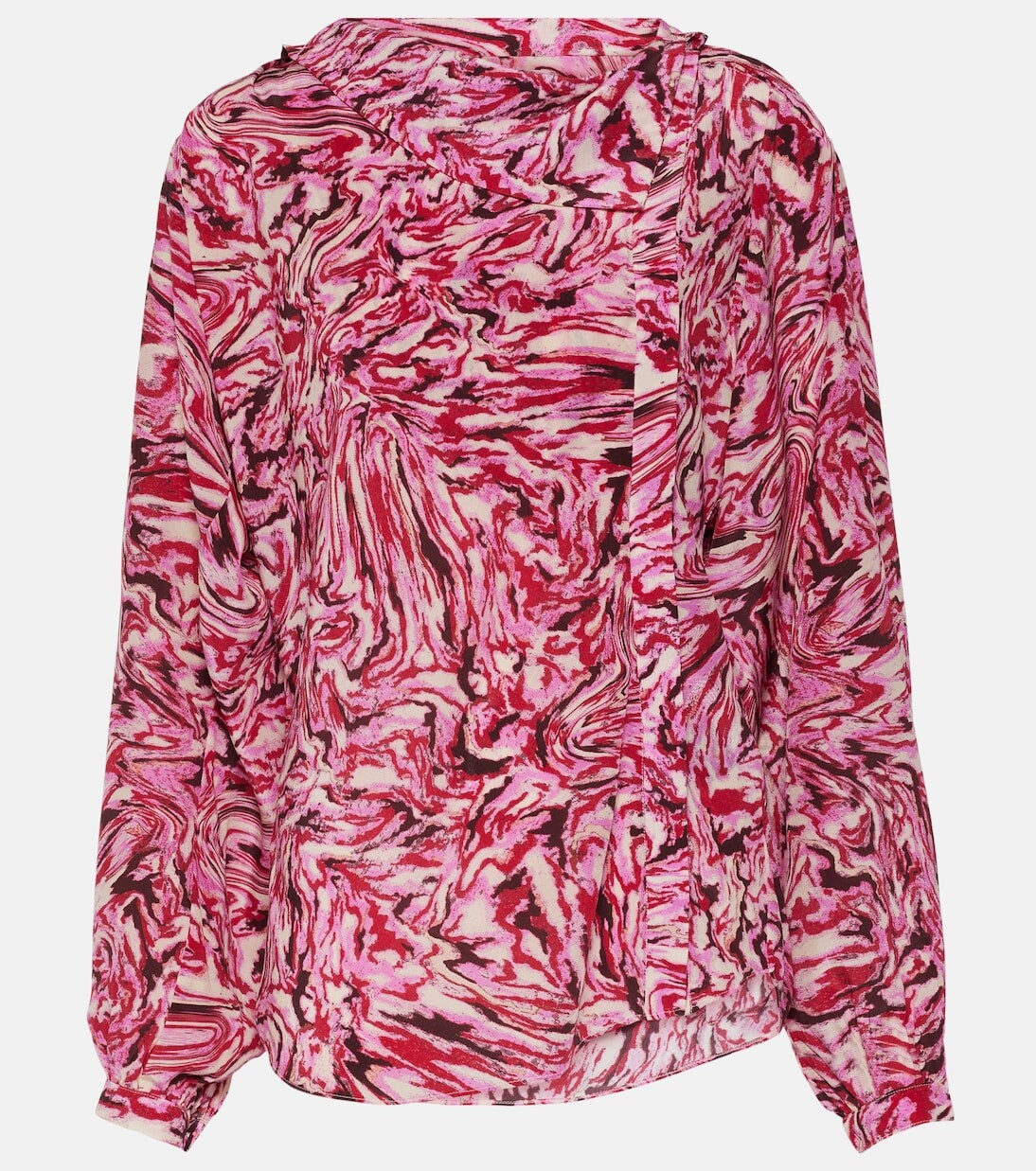

Блузка tiphaine с принтом Isabel Marant, красный