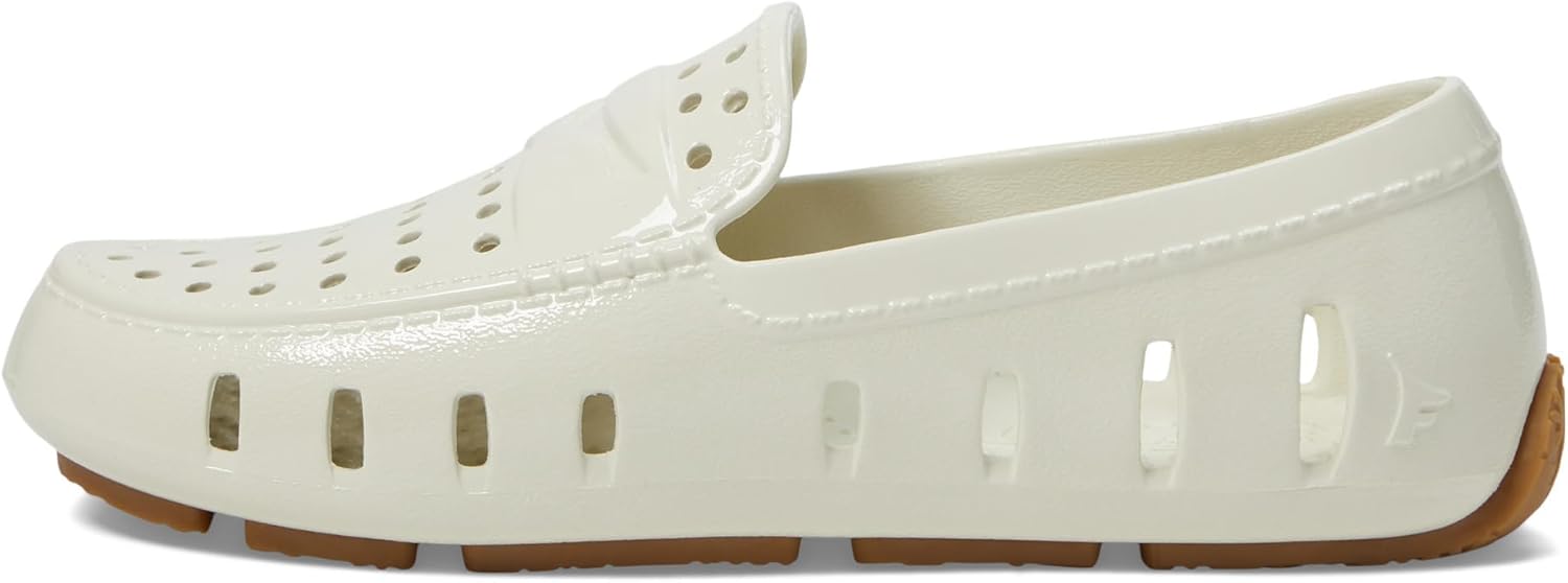 Легкие и водостойкие лоферы Floafers Prodigy Driver EVA, Bone Patent/Gum — фото 4