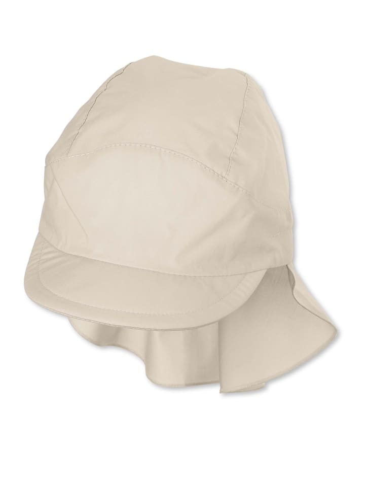 

Sterntaler Простая бейсболка с защитой шеи, бежевого цвета