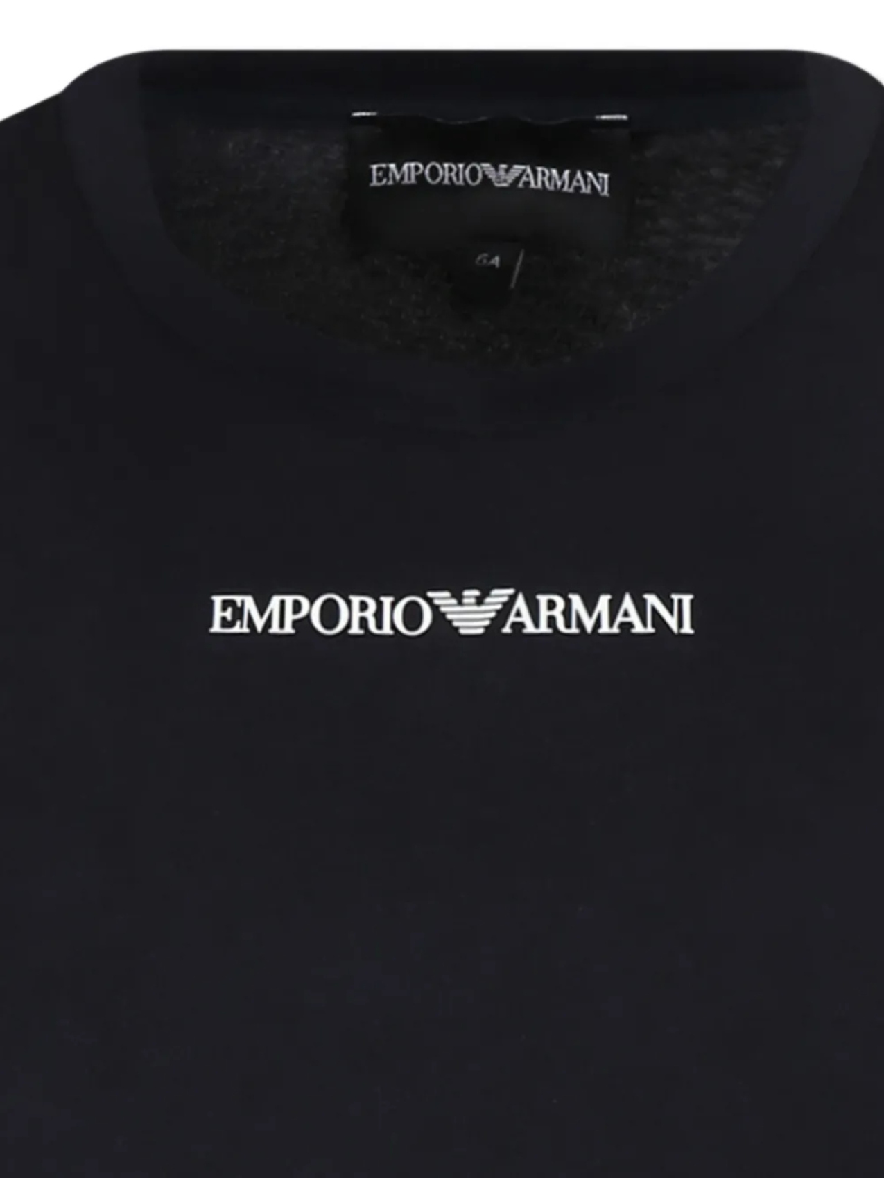 Футболка с логотипом Emporio Armani Kids, синий — фото 3
