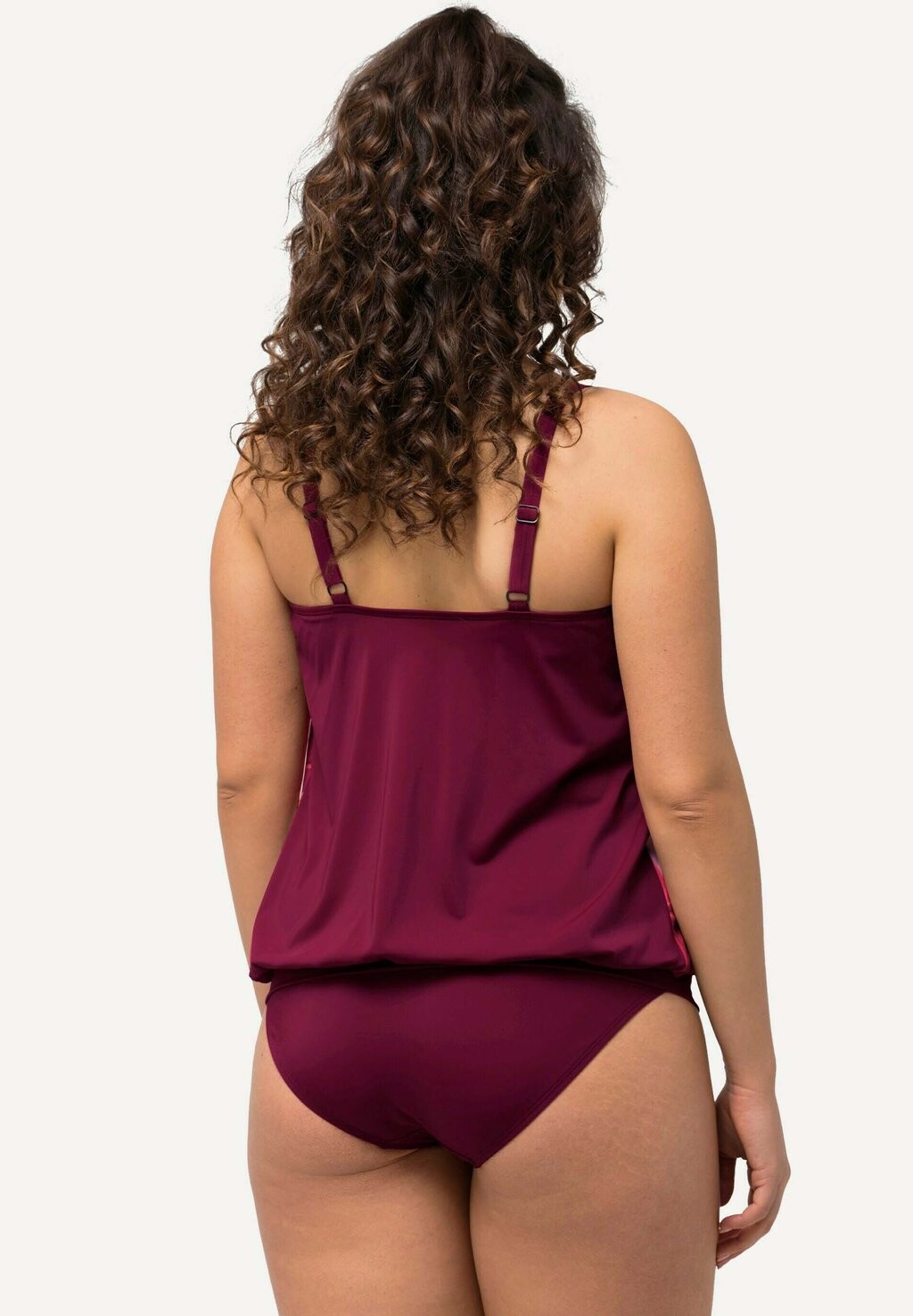 

Бикини TANKINI SET TOP AND SLIP Ulla Popken, Бордо