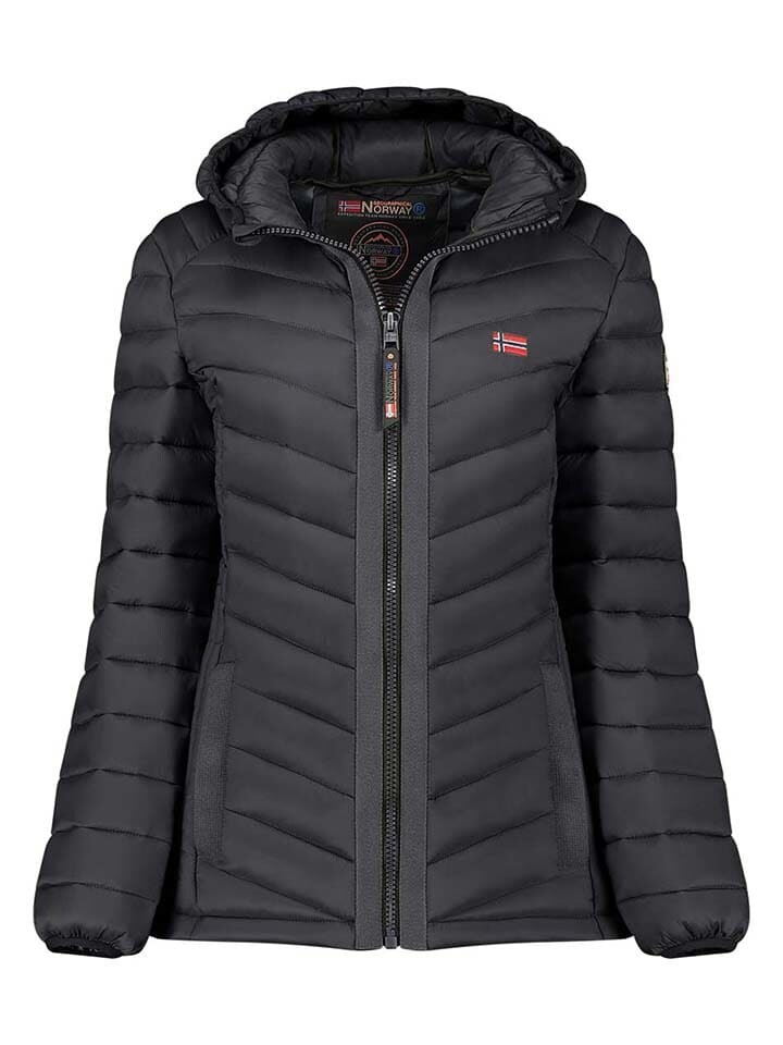 

Стеганая куртка Geographical Norway Steppjacke Carliti, черный
