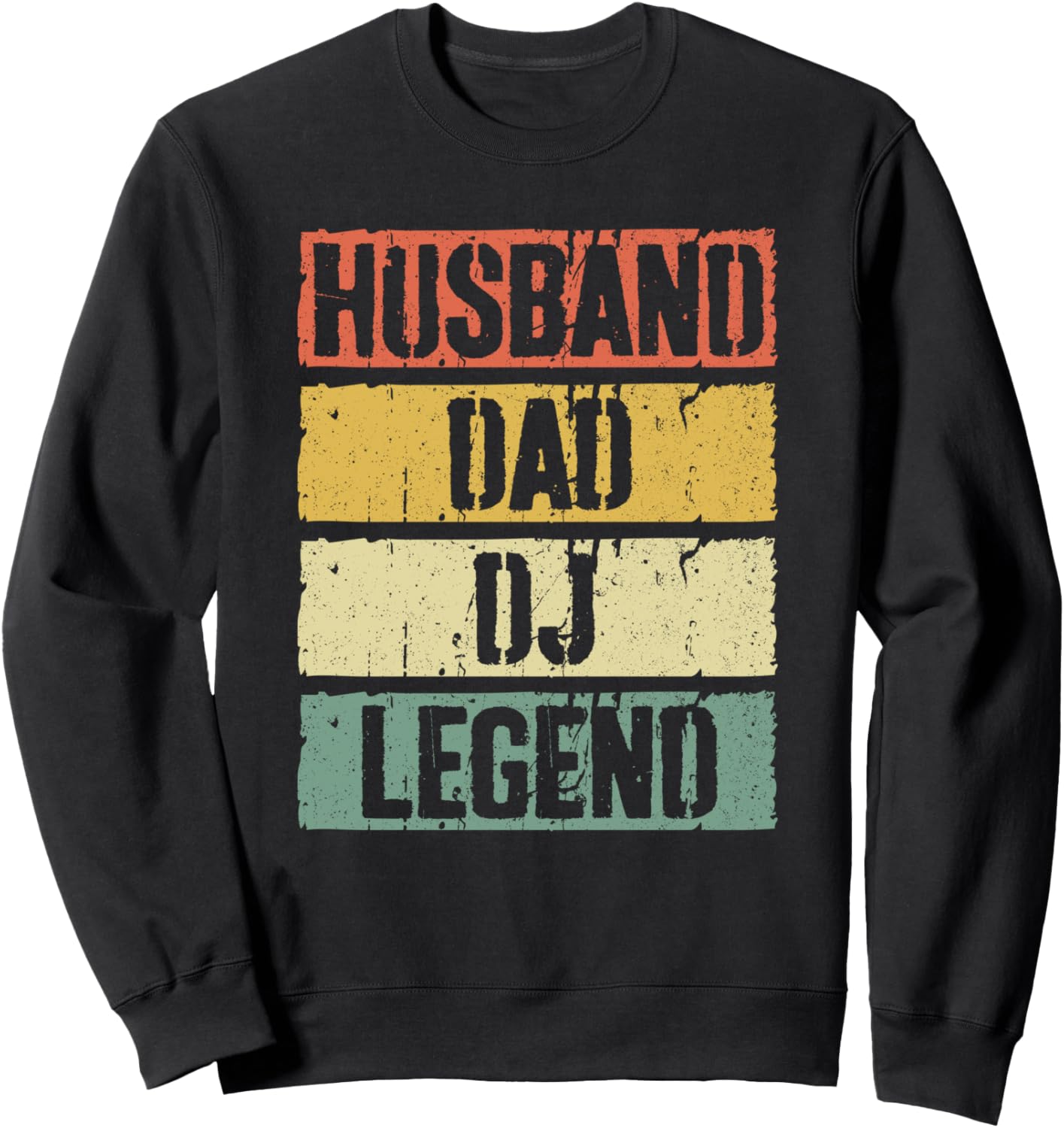 

Толстовка «Муж, папа, диджей, легенда» - толстовка ко Дню отца, толстовка Husband Dad Dj Legend Shirts, черный