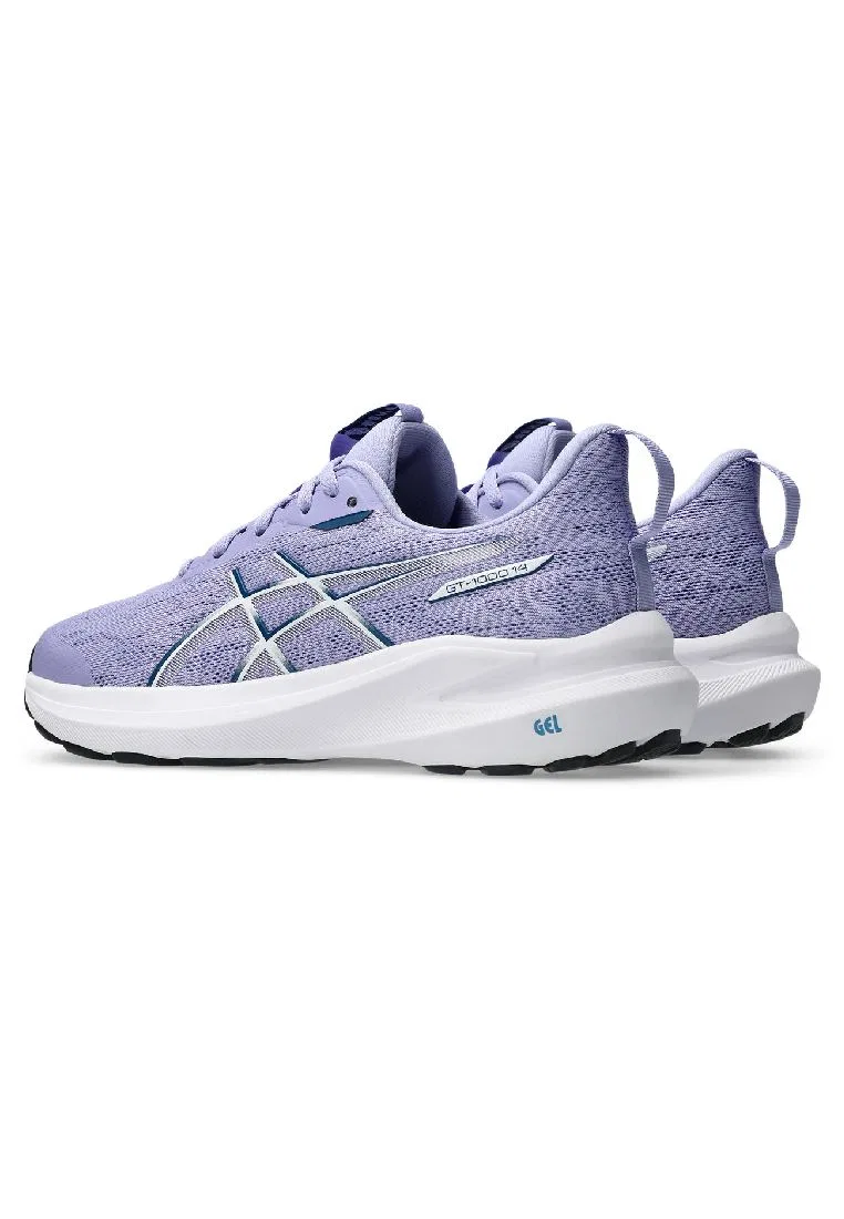 Кроссовки детские, беговые, GT-1000 14 GS, ASICS, синие — фото 3