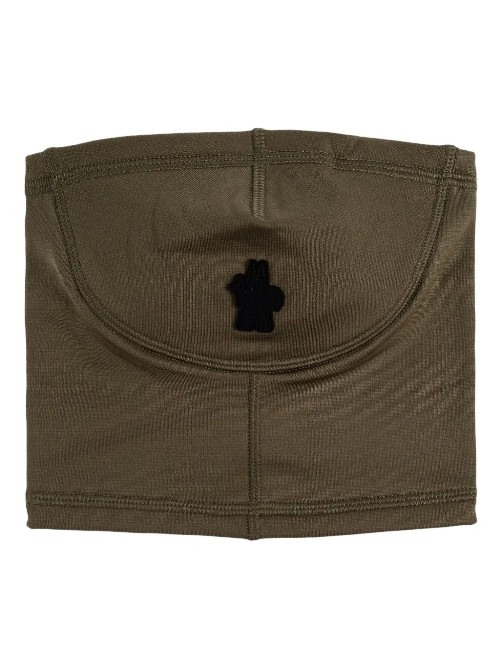 

Шарф с нашивкой-логотипом Moncler Grenoble, зеленый