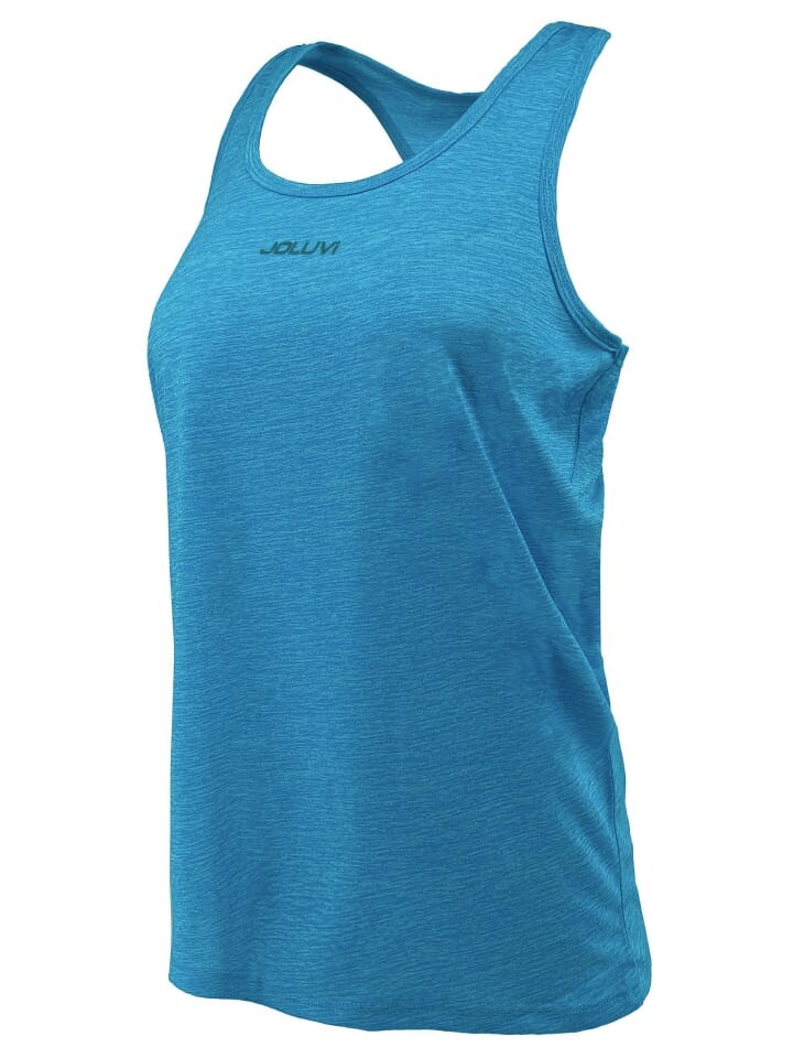 

Майка Joluvi Tank Split, цвет azul vigoré