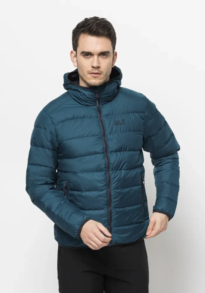 

Пуховик Jack Wolfskin "HELIUM MEN", с капюшоном, синий