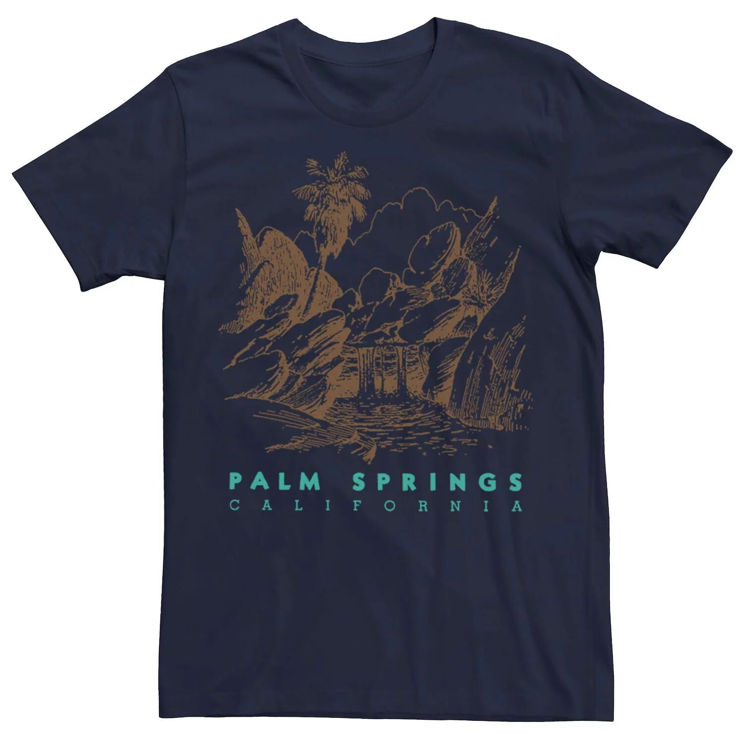 

Мужская футболка Fifth Sun Palm Springs Destination Licensed Character