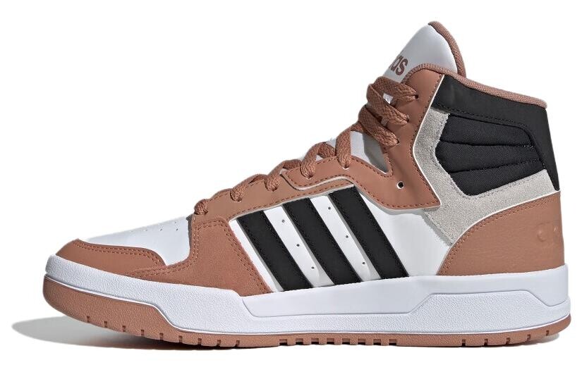 

Кроссовки adidas neo Entrap Skateboarding Shoes Unisex Mid-top Brown, коричневый