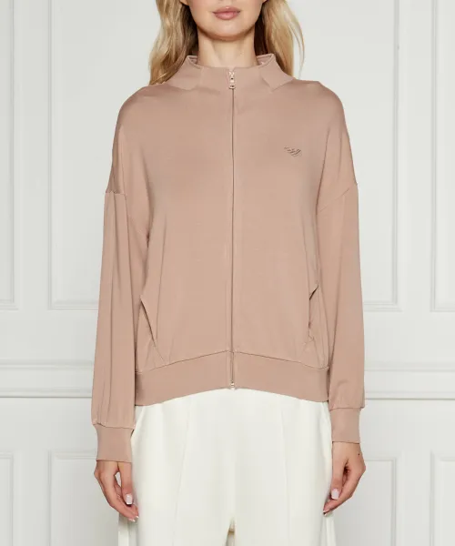 

Толстовка Regular fit Emporio Armani, розовый