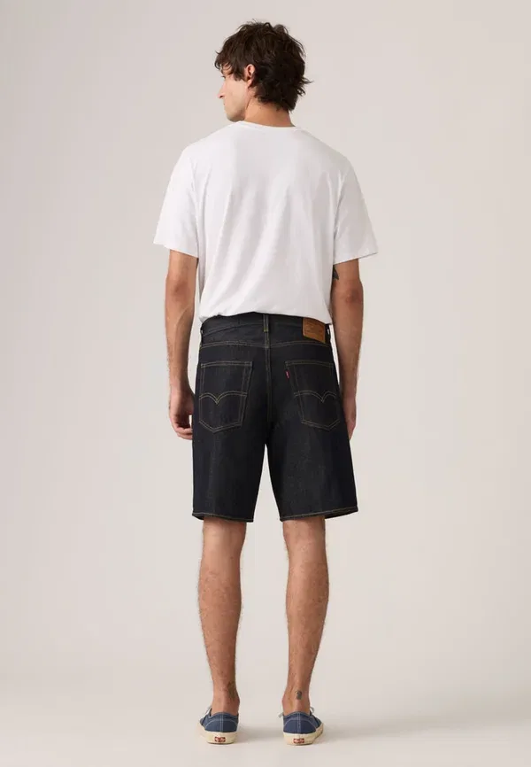 Шорты свободные джинсовые Levi'S 468 Loose Shorts, серый — фото 3