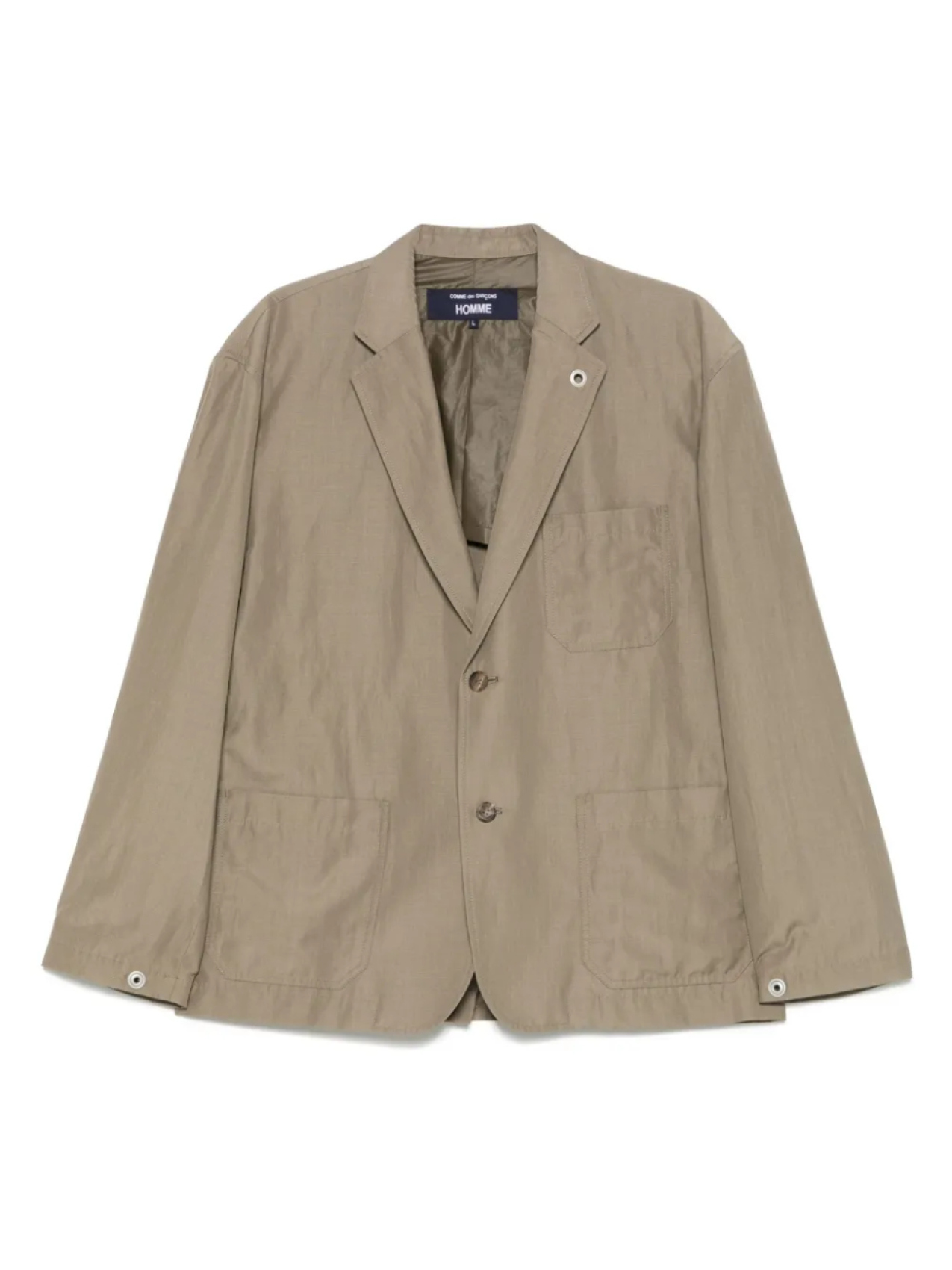 

Однобортный блейзер Comme des Garçons Homme, зеленый