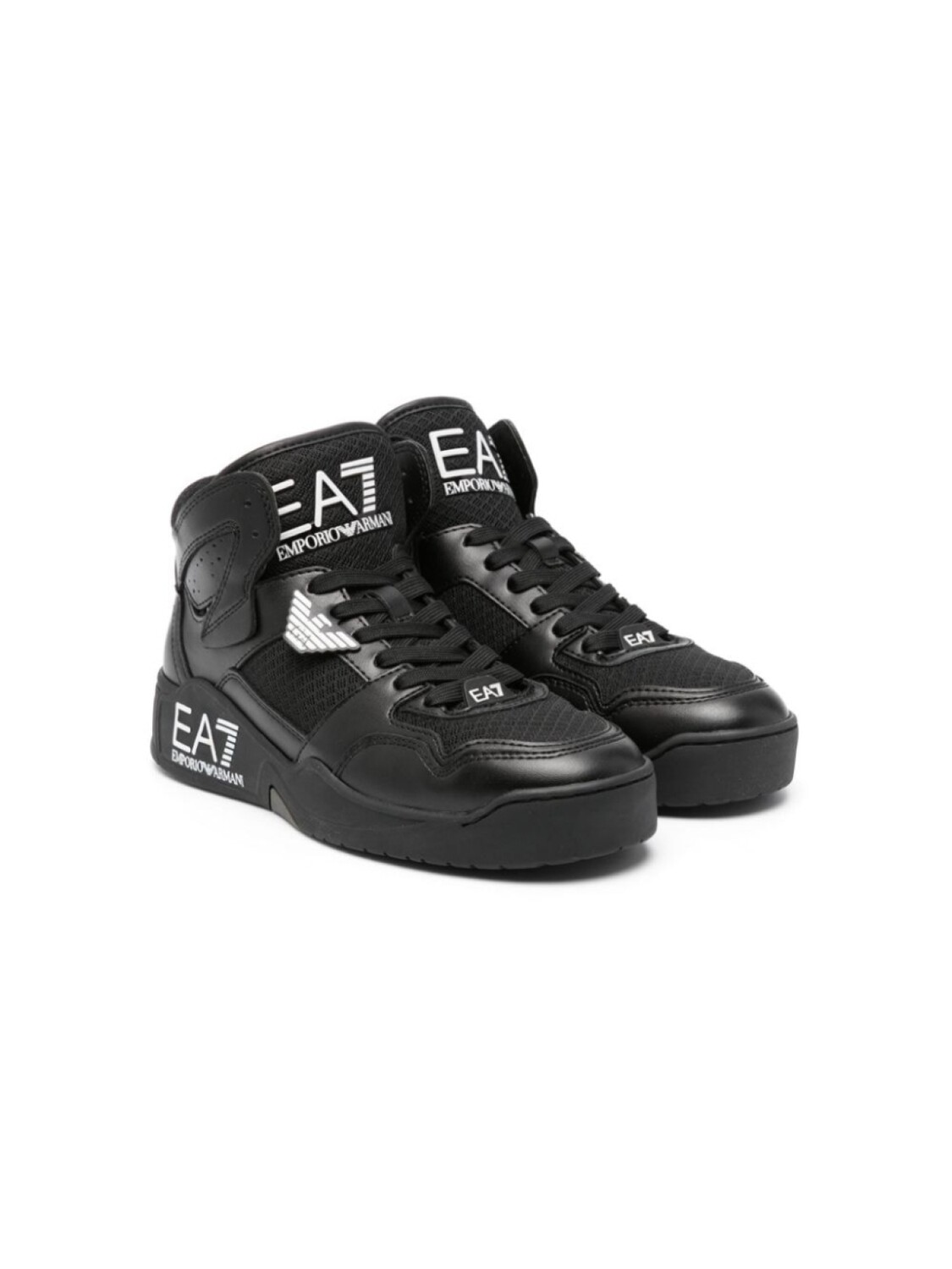 

Emporio Armani высокие кроссовки R312 Triple, черный