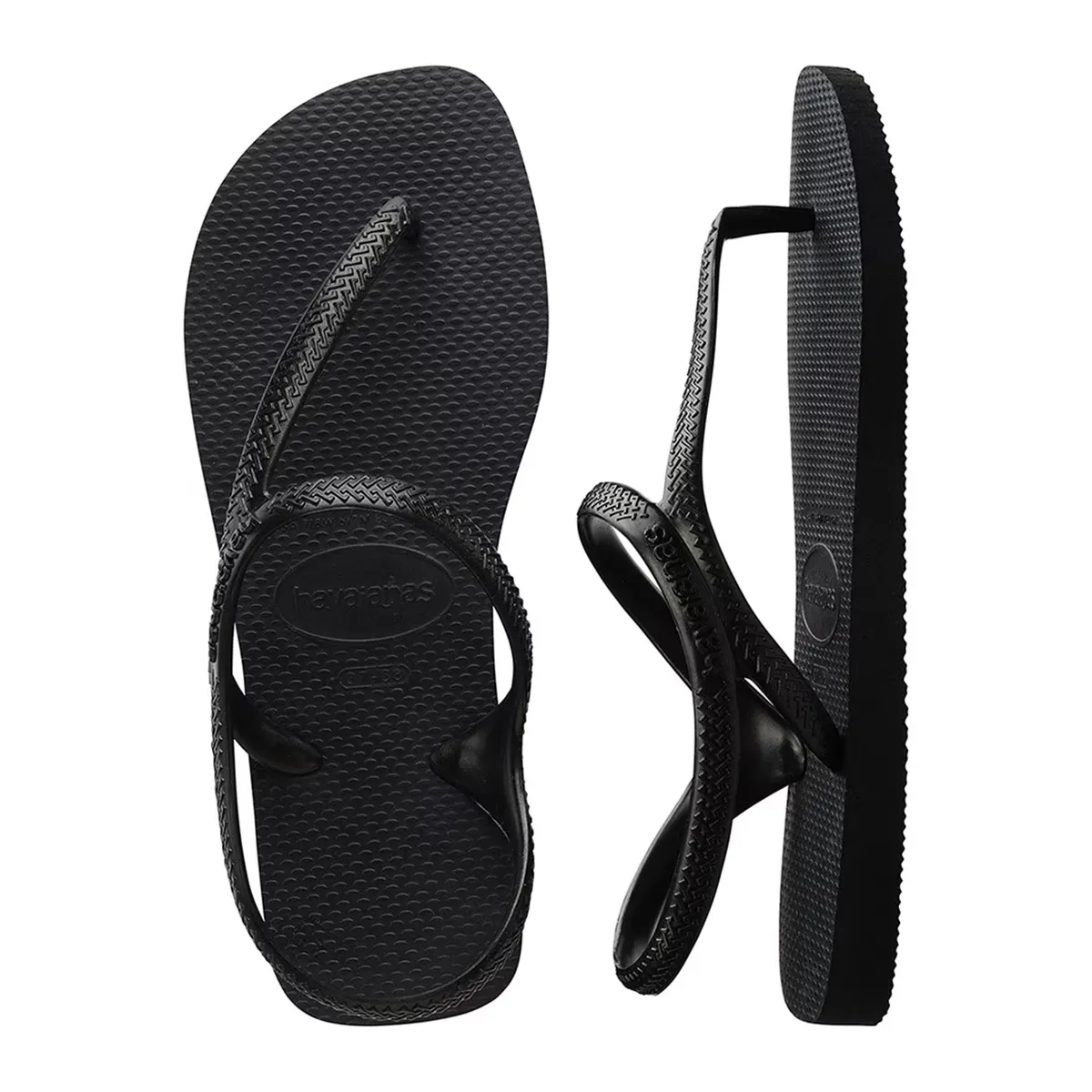 Шлепанцы унисекс Hav. Бразилия Тропический Коралл Логотип 412 Havaianas, коралловый — фото 3